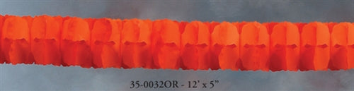 CLEARANCE - 12 Ft Party Paper Garlands (1 Pcs)