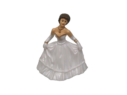 Muñeca de Quinceañera de Plástico Mediana de 3.75" (12)