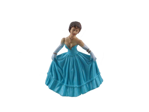 3.75" Medium Plastic Quinceanera Doll (12 Pcs)