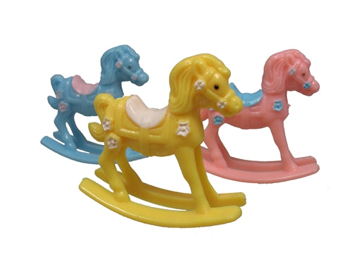 2.5" Medium Baby Shower Rocking Horses (12 Pcs)