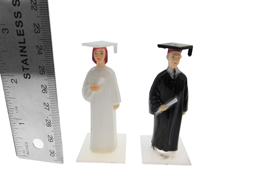 Load image into Gallery viewer, 3&quot; Plastic Graduation Figurine (12 Pcs)
