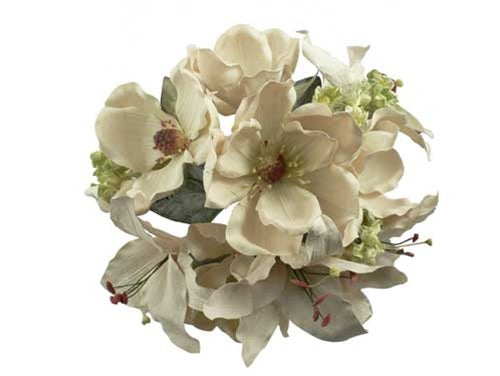Load image into Gallery viewer, 20&quot; Latex Magnolia &amp; Lily Flower Bunch (1 Pc)
