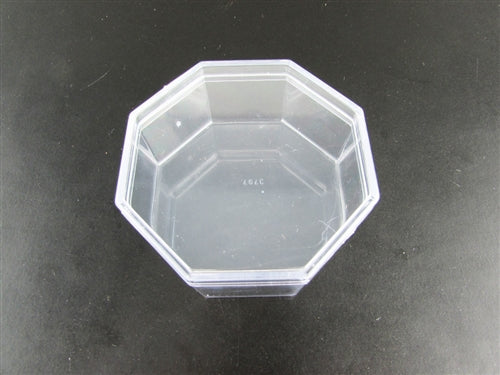 3.25" Clear Octagon Box (12 Pcs)