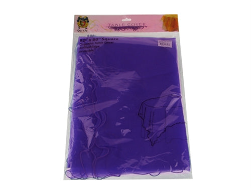 Load image into Gallery viewer, 80&quot; x 80&quot; Organza Table Cover Overlays (1 Pc)
