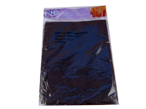Load image into Gallery viewer, 80&quot; x 80&quot; Organza Table Cover Overlays (1 Pc)
