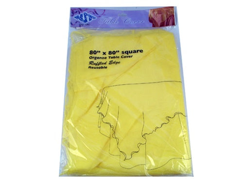 Load image into Gallery viewer, 80&quot; x 80&quot; Organza Table Cover Overlays (1 Pc)
