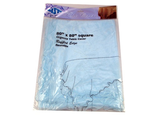 Load image into Gallery viewer, 80&quot; x 80&quot; Organza Table Cover Overlays (1 Pc)
