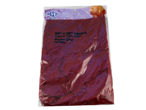 Load image into Gallery viewer, 80&quot; x 80&quot; Organza Table Cover Overlays (1 Pc)
