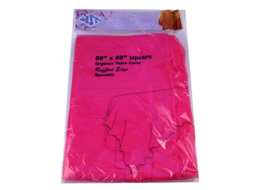 Load image into Gallery viewer, 80&quot; x 80&quot; Organza Table Cover Overlays (1 Pc)
