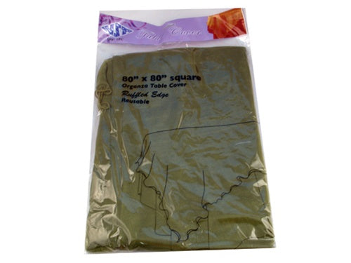 Load image into Gallery viewer, 80&quot; x 80&quot; Organza Table Cover Overlays (1 Pc)
