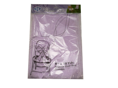 Pajaritas de Organza para Silla - 9" x 3yds (6)