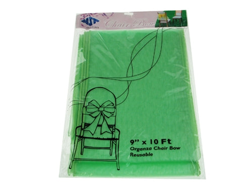 Pajaritas de Organza para Silla - 9" x 3yds (6)
