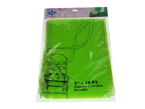 Pajaritas de Organza para Silla - 9" x 3yds (6)