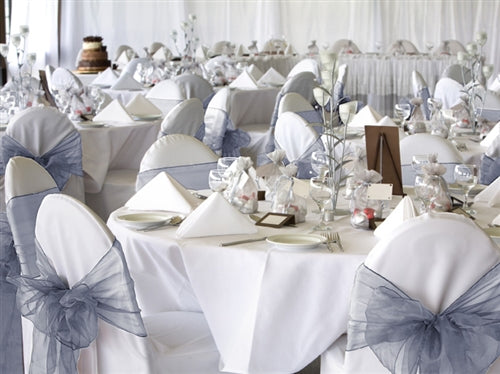 Organza Chair Bow Ties - 9