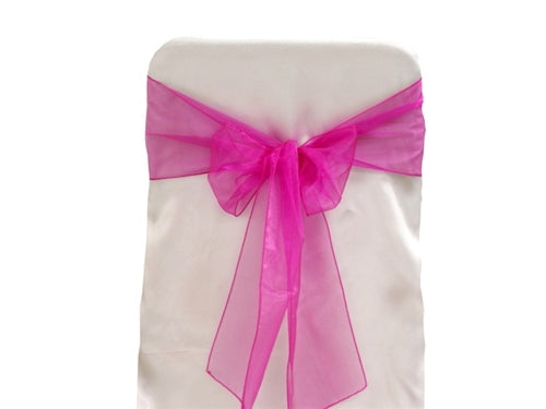 Pajaritas de Organza para Silla - 9" x 3yds (6)