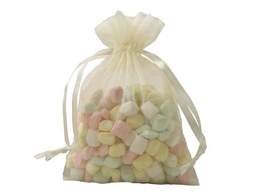Bolsas de organza de 5" x 7" (12)
