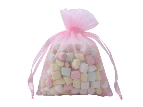 Bolsas de organza de 5" x 7" (12)