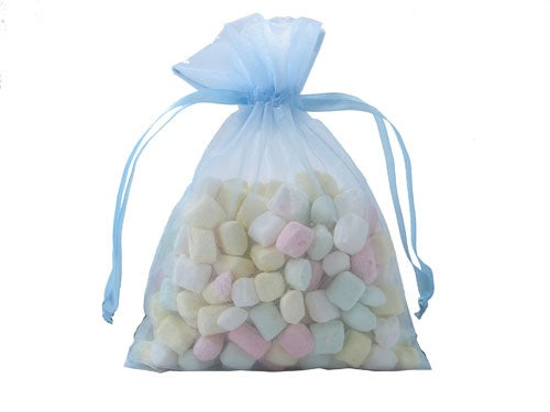 Bolsas de organza de 5" x 7" (12)