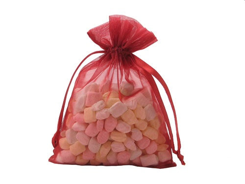Bolsas de organza de 5" x 7" (12)