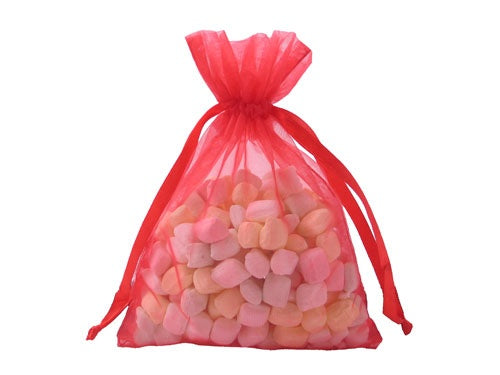 Bolsas de organza de 5" x 7" (12)