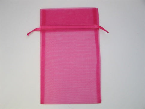 Bolsas de organza de 6" x 9" (12)