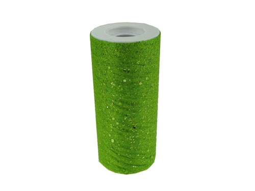 Load image into Gallery viewer, 6&quot; SPECKLED Sparkling Glitter Organza Rolls (25 Yards)
