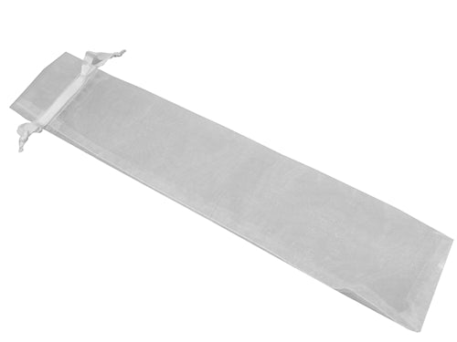 Load image into Gallery viewer, 2.5&quot; x 12&quot; Organza Pouches (12 Pcs) - Great for Invitation Tubes and Fans
