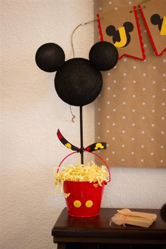 Load image into Gallery viewer, CLEARANCE - 4.75&quot; Tin Favor Bucket/Pail (1 Pc)
