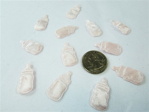 CLEARANCE - Miniature Satin Baby Bottle Charms (144 Pcs)
