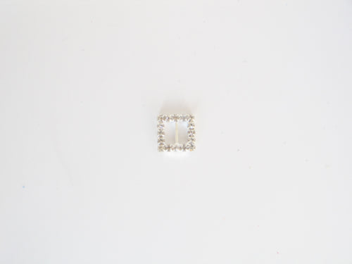 Rhinestone Buckle Sliders - Square (12 Pcs)