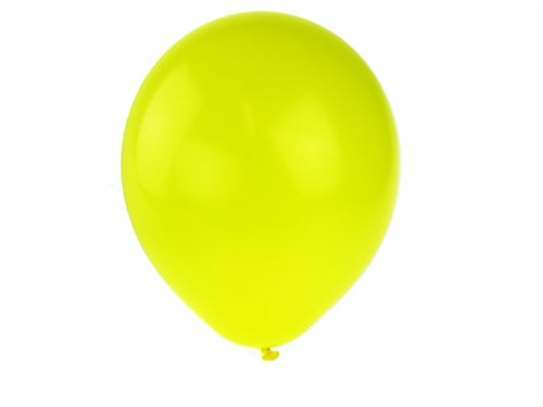12" Solid Color Balloons (72 Pcs)