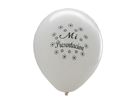 12" Mi Presentacion Balloons (72 Pcs)