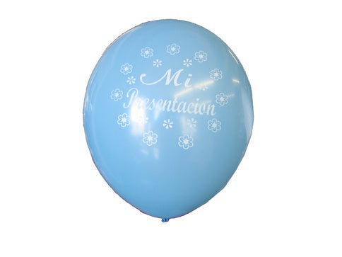 12" Mi Presentacion Balloons (72 Pcs)