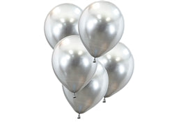 12" Chrome Color Balloons (50 Pcs)