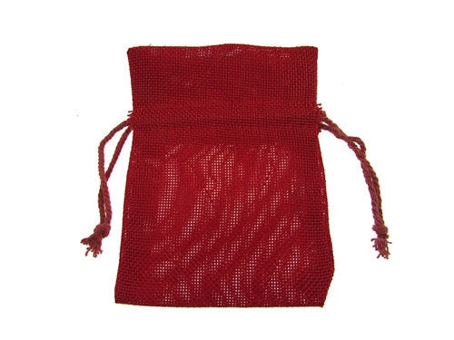 Bolsas de arpillera de 4" x 5" (6)