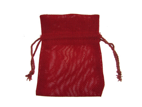4" x 5" BURLAP Favor Bags (6 Pcs)