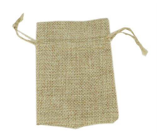 Bolsas de arpillera de 4" x 5" (6)