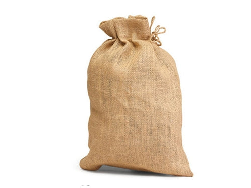Bolsas de arpillera de 6" x 9" (6)
