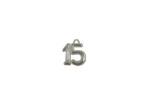 Load image into Gallery viewer, Miniature &quot;15&quot; Charm Sign (12 Pcs)

