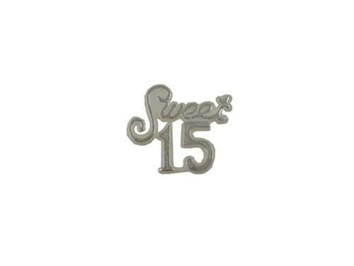 Miniature "Sweet 15" Charm Sign (12 Pcs)