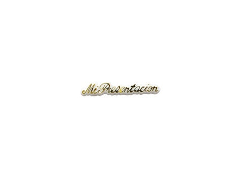 Miniature Mi Presentacion Charm Signs (12 Pcs)