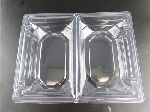 Cajas de ramillete/boutonniere de PVC de 8.25" (12)