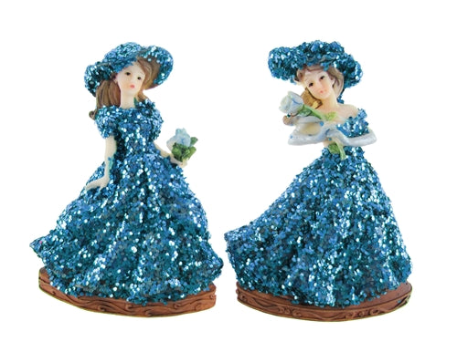 Load image into Gallery viewer, 4&quot; Quinceanera w/ Glitter Magnet Favor (12 Pcs)
