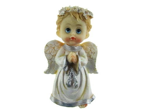 CLEARANCE - 3" Praying Angel w/ Wings Magnet Favor (12 Pcs)
