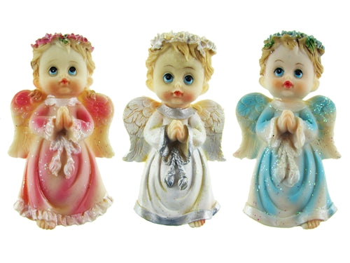 Load image into Gallery viewer, CLEARANCE - 3&quot; Praying Angel w/ Wings Magnet Favor (12 Pcs)
