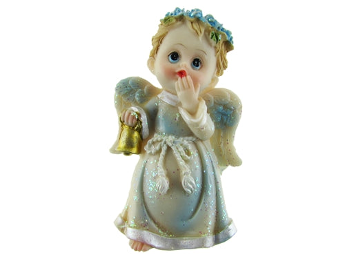 CLEARANCE - 3" Angel Holding a Bell w/ Wings Magnet (12 Pcs)