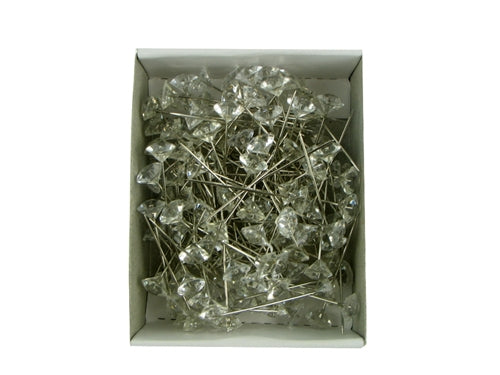 Load image into Gallery viewer, 1.5&quot; Small DIAMOND Head Corsage Pins (144 Pcs)
