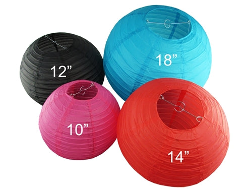 Load image into Gallery viewer, 12&quot; Paper Lanterns (1 Pc)
