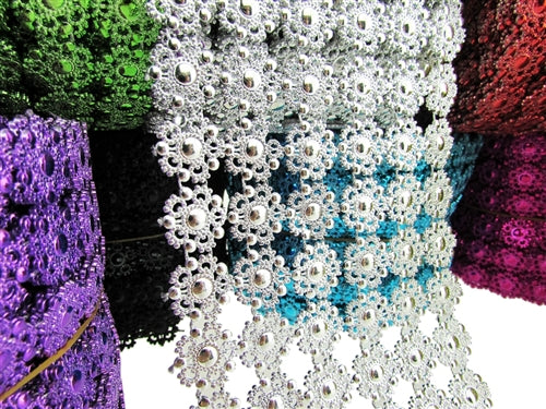 Rollo de cinta de diamante FLOR de 4.75