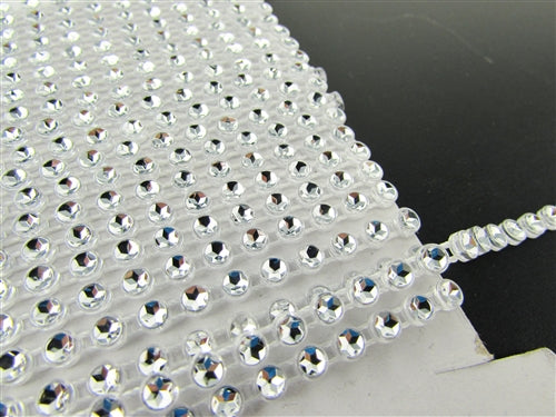 1/8" Acrylic Diamond Beads - Grade A (10 Yards)